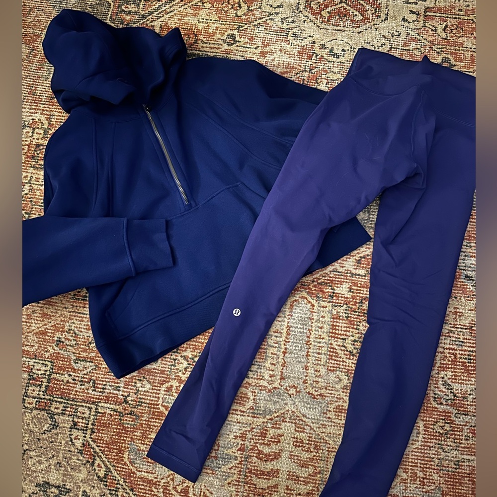 Lululemon Matching Set Wunder train & Scuba